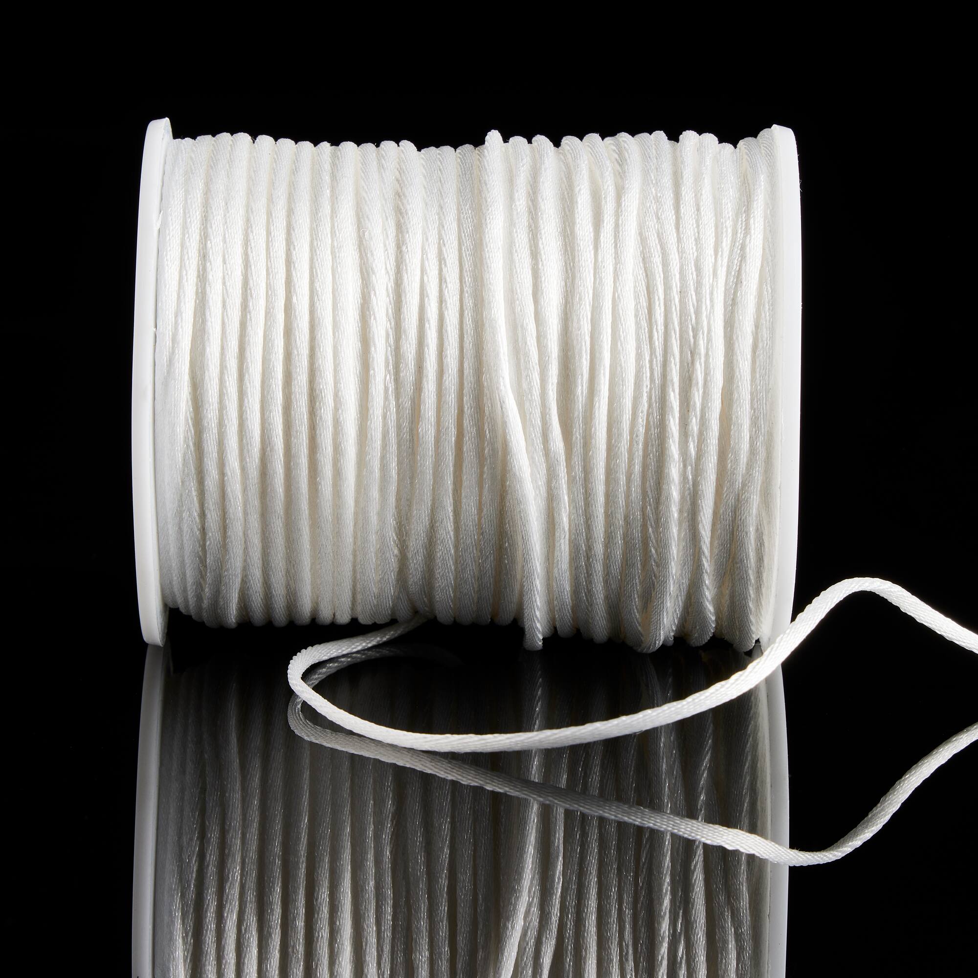 White Rattail Cord by Bead Landing™
